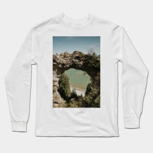 Mackinac Island- Arch Rock Long Sleeve T-Shirt